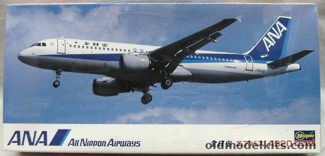 Hasegawa 1/200 Airbus A320 - ANA All Nippon Airways (A-320), LL27 plastic model kit